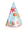 Kiddiwinks Pack of 8 Party Hats - Girl Design