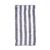 MOMOMUS 100% Velour Cotton Beach Towels for Adults - Cabana Stripe, Soft, Ultra-Absorbent - Quick Dry Beach Towels for Adults - Grey, 90x180 cm