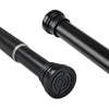 Extendable Shower Curtain Rods Spring Tension Poles Adjustable No Drill Curtain Rails for Shower Curtain, Windows, Door Curtain, Bathroom and Wardrobe