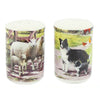 Leonardo Collie and Sheep China Salt and Pepper Cruet Set Macneil Studio LP92422