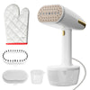 AxiwoIntl Clothes Steamer,Travel Steamer for Clothes,Handheld Steamer for Clothes,Portable Steamer,1800W,350ML Removable Water Tank,Automatic Power