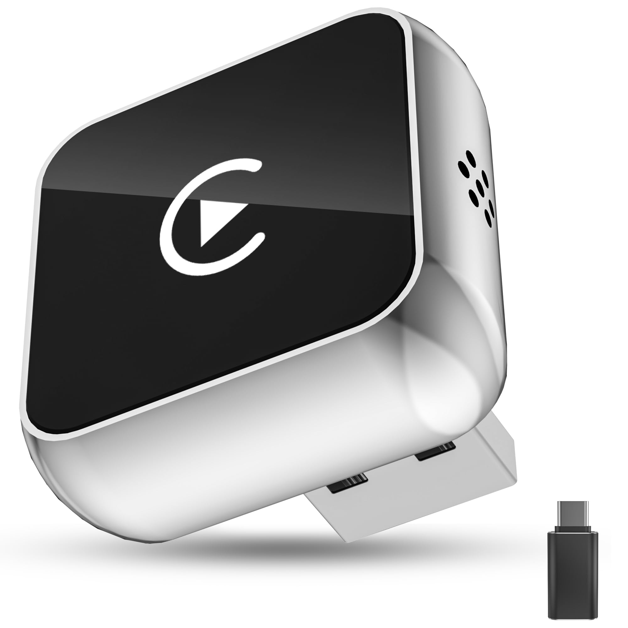 Wireless CarPlay Adapter UK, Android Auto Wireless Adapter & Mini Upgrade CarPlay, Plug & Play for cars with carplay, Compatible with iPhone iOS 10+ &