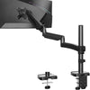 MOUNTUP 705mm Extra Long Arm Single Monitor Arm, for 13-32 inch Screen, Holds Max 9kg, Height Adjustable Monitors Arm Desk Mount with Tilt, Swivel,