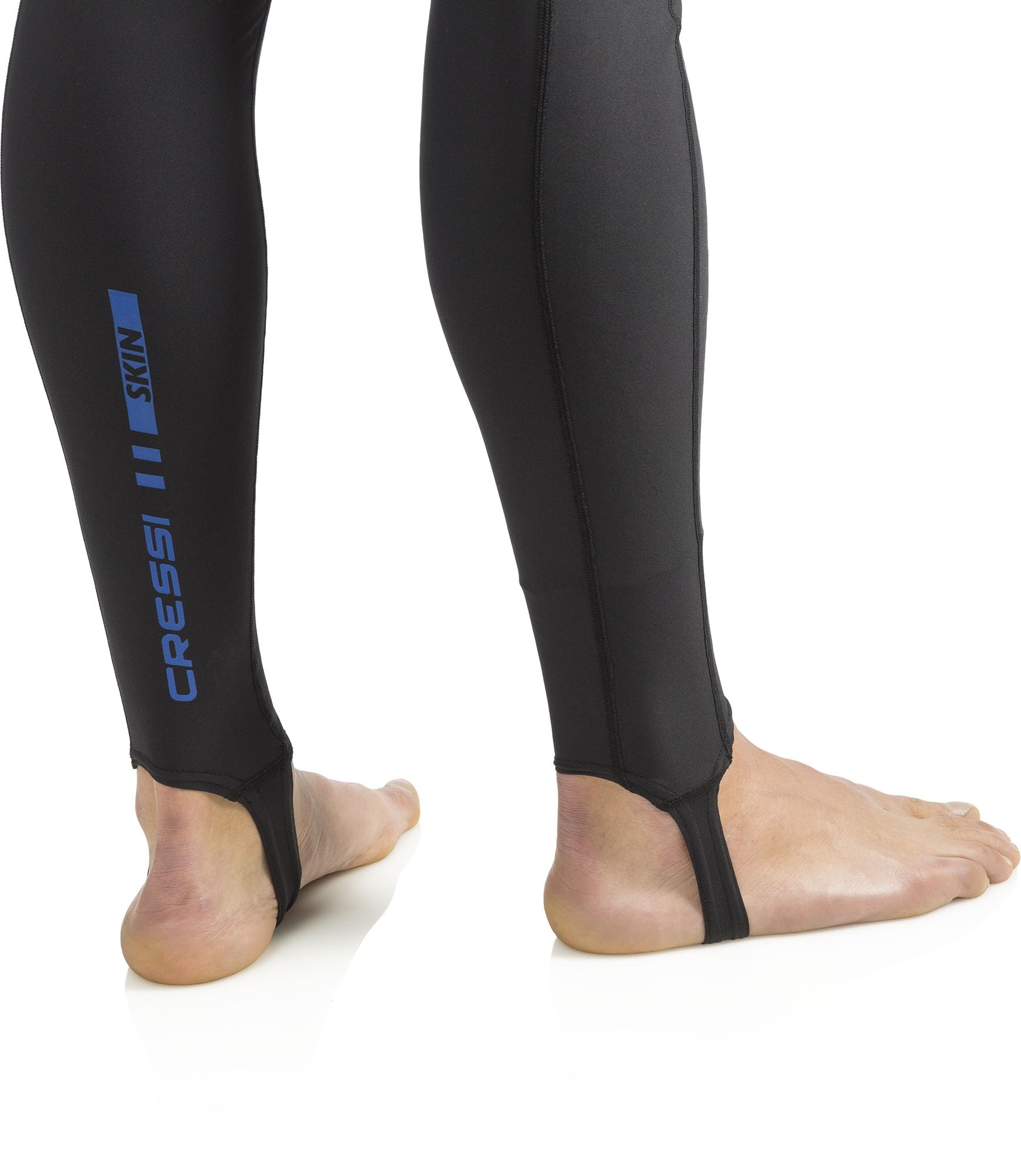 Cressi Men's 1mm One piece wetsuit Skin, Black Blue, L/4 UK