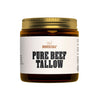 BRONZE CALF Pure Beef Tallow | Specially Rendered Beef Fat for Cooking | Grassfed British Cows | Halal Beef Dripping, Keto and Paleo Friendly | Gluten