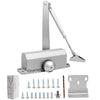 Onarway Door Closer Size 3 Automatic Spring Hydraulic Door Closure, Closing Speed Adjustable, Commercial & Home Use for 45~60kg Weight Door, Aluminum