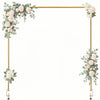 Over The Table Rod Stand with Clamps, Adjustable 47"-102" Length Table Hanging Rail, Metal Tabletop Flower Arch Stand for Wedding Birthday Party