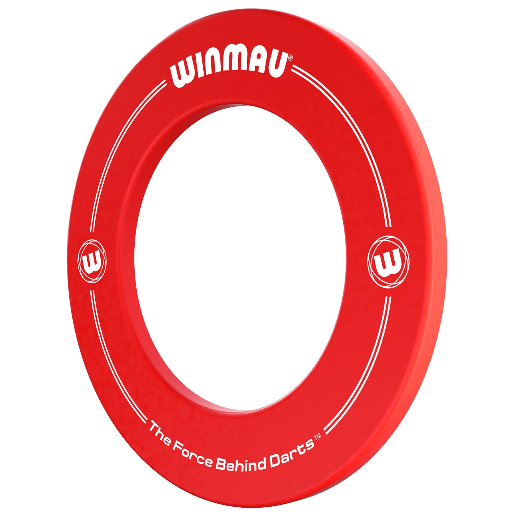 WINMAU Red Printed Dart Board Surround Ring ? Durable Wall Protector for Dartboards