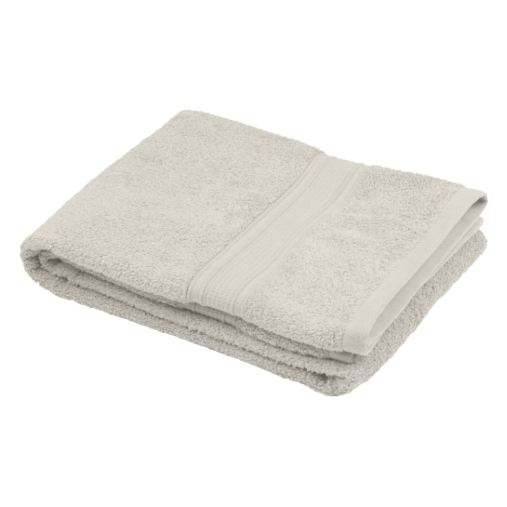 Stof - Bath Towel - Size 70 x 140 cm - 100% Organic Cotton - Linen Colour - Lagoon Model - Bath Linen - Wash at 40 cm