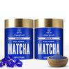 BLUE TEA - Blue Matcha Powder (100 gm) (Pack of 2) || HEALTHY SUPERFOOD || Ceremonial Grade - Dessert, Muffins - For Gift Eco Sustainable Tin