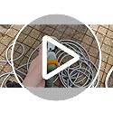 Retractable Garden Hose Reel 38m+2m, Wall Mounted Hose Reel,Heavy Duty Hose Pipe Reel with 10 Pattern Hose Nozzle, Auto Lock and Auto Rewind, Lock at Any Length,180°Swivel Bracket
