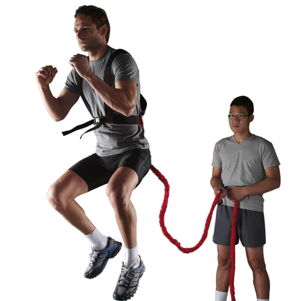YNXing Load Strength Training Set Explosive Power Training Resistance Rope Enhance Strength Speed and Muscle ? (2m Kit)