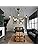 Lightsjoy 10 Lights Spider Light Pendant Light Multiple Bulb Sockets Ceiling Lighting Party DIY Pendant Lamp for Bedroom Cafe Hall Bar