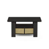 Furinno Andrey Coffee Table with Bin Drawer, Espresso/Brown, 80 (W) x 39.6 (H) x 48.3 (D) cm