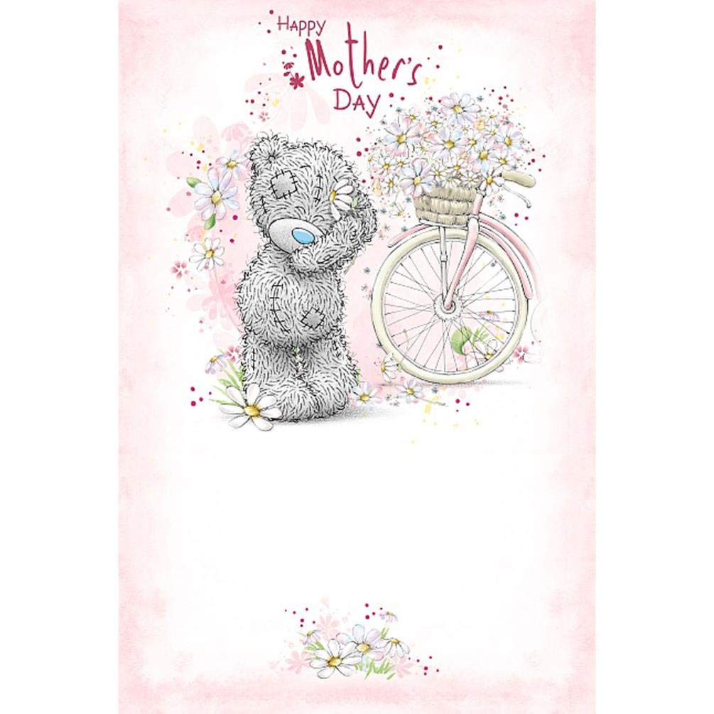 Me To You Bear Tatty Teddy With Basket Of Daises Mother's Day Card