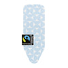 Brabantia Ironing Board Cover C 124x45 cm ? Fresh Breeze | 100% Cotton Top Layer with 8mm Foam Padding for Size C Ironing Boards | Durable, Washable,