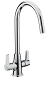 Bristan Echo Sink Mixer with Easyfit Installation, Deck Mounted Kitchen Taps Mixers, Chrome Finish