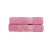Christy Supreme Hygro 2 Bath Towels Set | Blush Pink | 100% Luxury Supima Cotton | Ultra Soft | Super Absorbent | 650GSM | Plush and Long Lasting