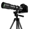 BENOISON 420-800mm Telephoto Lens - F Lens for Nikon DSLR, Manual Focus MF Zoom Lens for Nikon D3500 D850 D7500 D5600 D3400 D500 D7200 D5500 D750 D810