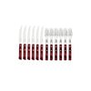 Tramontina 29899/219 Barbecue Set - Red (12-Piece) Multi Colour