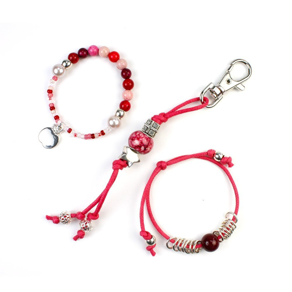 Pippin Kits Berries Trio Jewellery Making Pippin Kit in Raspberry