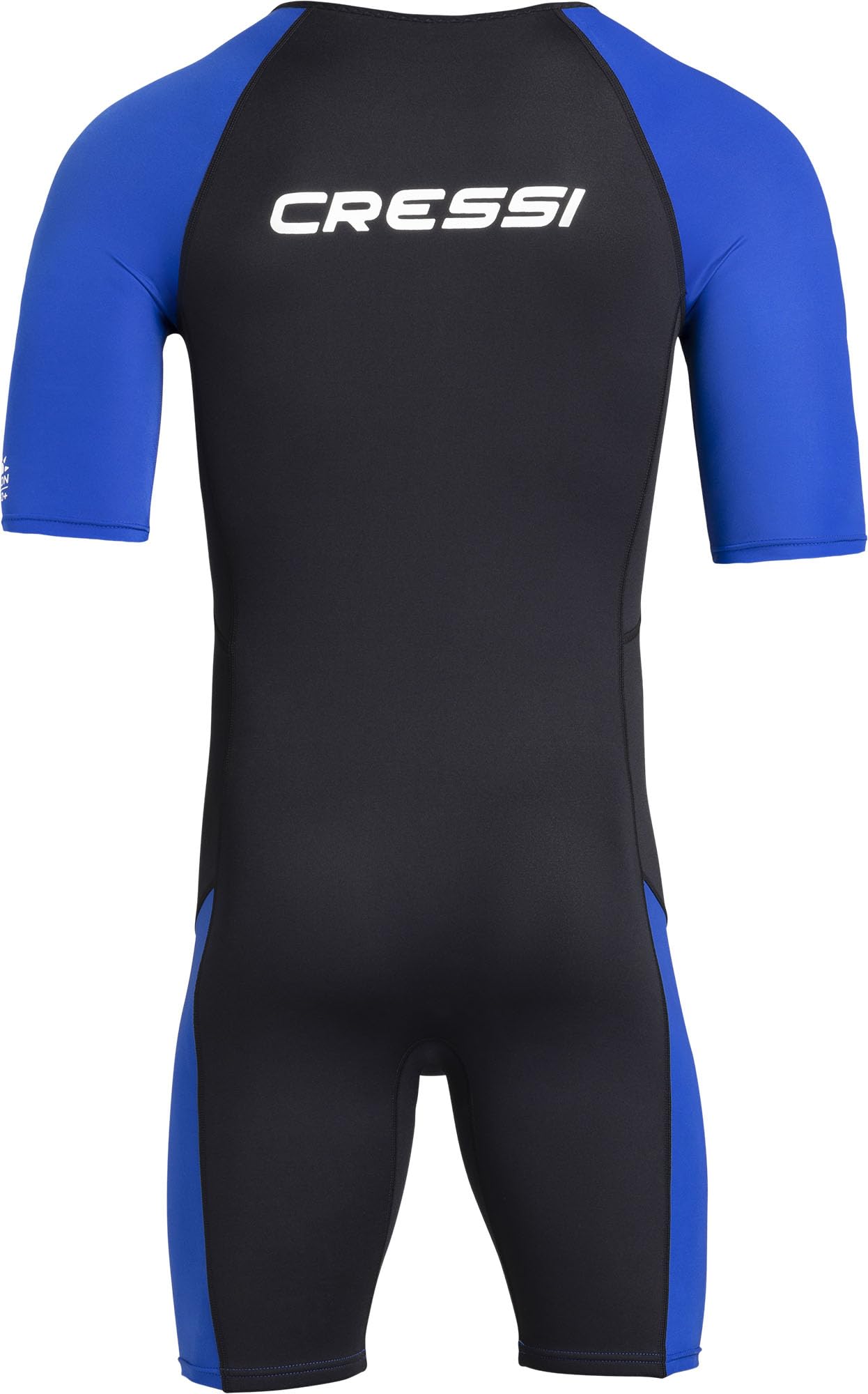 Cressi Mens Tiburon Man Monopiece 2 Mm Shorty Wetsuit, Black / Blue, XL EU