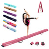 FBSPORT 270 CM Balance Beam, Gymnastics Balance Beam for Kids, Floor Balance Beam, Folding Gymnastics Beam for Training