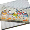 Emma Ball DESK ORGANISER - WOOLLY PUFFINS