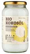 Organic Coconut Oil Unflavored CocoNativo 1000 ml (1 L) - Deodorized Coconut Oil - Coconut Oil Without Aroma - Pure Coconut Fat - For Cooking,