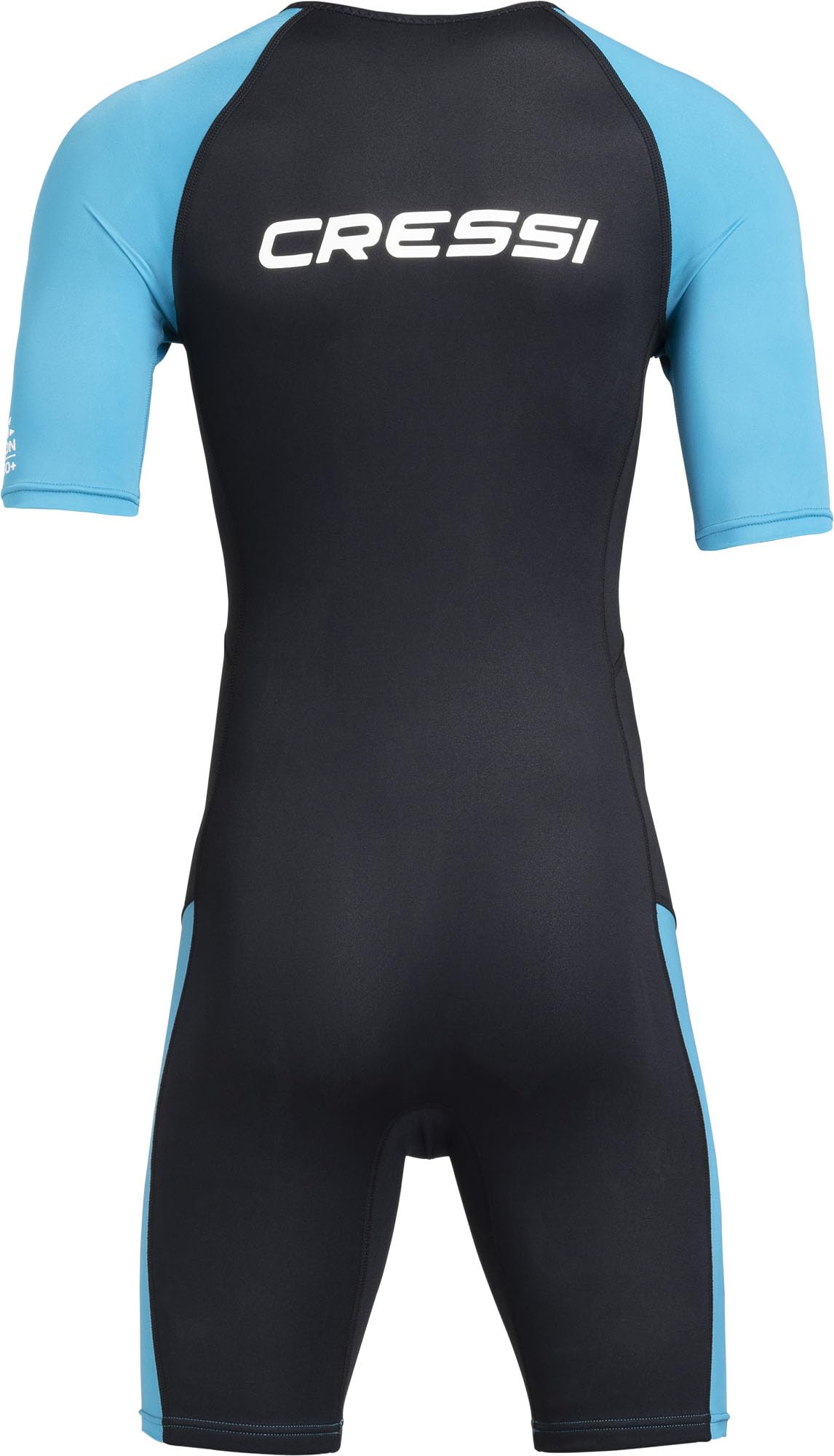 Cressi Womens Tiburon Lady Monopiece 3mm Shorty Wetsuit, Black/Aquamarine, XL EU