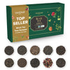 VAHDAM, Assorted Black Tea Loose Leaf Tea Gift Set (10 Flavor, 50+ Servings) Valentines Day Gifts for Him & Her | Directly Sourced From Assam and