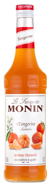 MONIN Premium Tangerine Syrup 700ml for Cocktails and Mocktails. Vegan-Friendly, Allergen-Free, 100% Natural Flavours and Colourings