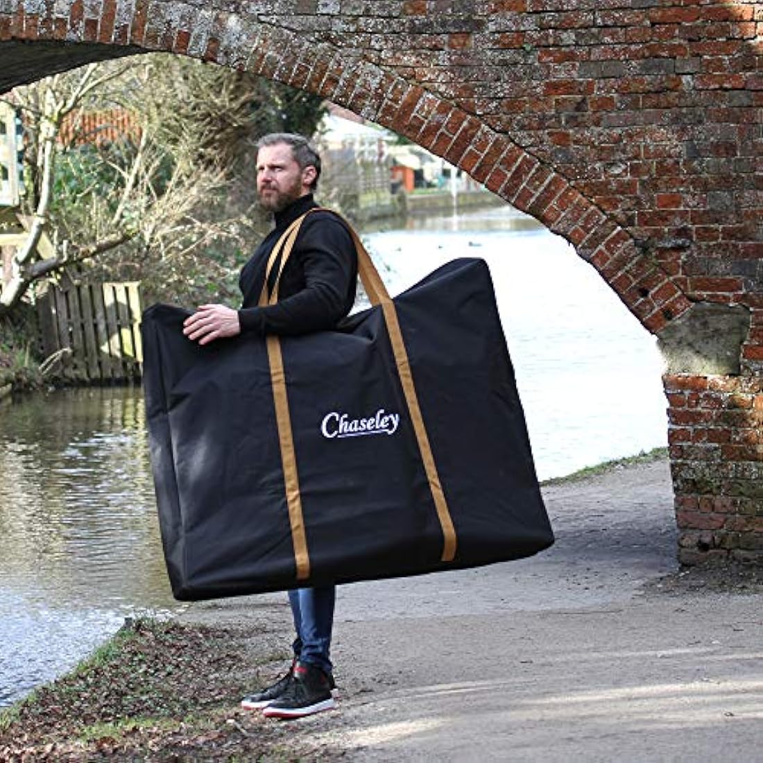Chaseley Flat Storage Carry Bag 125x100x15 Clothes Tent Awning Flipchart Art A0 Camping Table Recliner Chair Underbed Water UV Resistant Tough Material