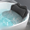 Bath Pillow Luxury Bathtub Pillow, 4D Air Mesh Non-Slip Soft Bathtub Pillows with 6 Suction Cups,Laundry bag,Ergonomic Bath Pillows for Tub Neck and