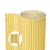 VOUNOT PVC Privacy Screening Fence 80 x 500 cm, Double Reinforced Struts Privacy Protection for Garden, Balcony and Terrace, Wind and Sun Protection