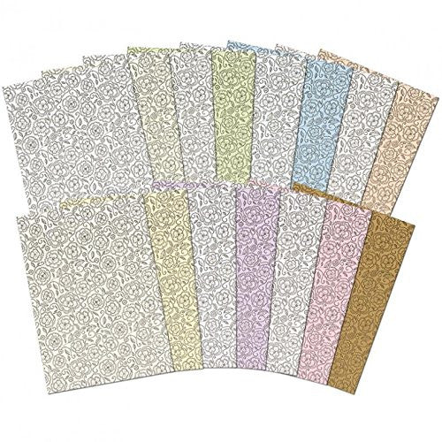 hunkydory essentials spring sensation luxury foiled card blossom beauty