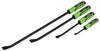 Siegen by Sealey 4pc Heavy-Duty Angled Pry Bar Set with Hammer Cap - S01138