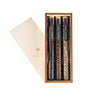 Pepper Field Kampot Pepper - black, white, red 100% real pepper from Kampot, Cambodia PGI - whole pepper - set of glass tubes in a gift box 3 x 12g