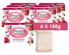 Pears Naturale Pomegranate Soap Bars 100g 6 Pack + 1x Soap Bag