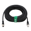 HangTon Ethernet Cable for Keyence Datalogic Matrix Sick Sensor Camera Reader Scanner, M12 D Code 4 Pin to RJ45 Cat6 Fieldbus Profinet Network PoE PLC