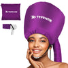TEPENAR Bonnet Hair Dryer Attachment - Upgraded Soft Adjustable for Hand Held Hair Dryer, Fast Drying, Ideal for Natural Curly Textured Hair Care and
