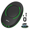 Giecy Ultra Slim Mouse Mover with Adjustable Interval Timer, Undetectable & Breathing Light, Simulates Realistic Mouse Movement for Keeping Computer