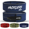 Hustlers Only Weight Lifting Belt with Lever Buckle Genuine Leather Gym Belt for Deadlift, Power Lifting, Workout Belt 10mm thickness for Back