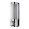 Croydex Wall Mounted Soap Dispenser - Eliminates Bathroom Clutter, Easy to Refill and Has a Pre-Measured Pump for Your Shower Gel, Shampoo and