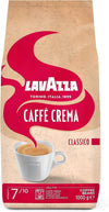 Lavazza Caff? Crema Classico, Coffee Beans, Arabica and Robusta, Cocoa and Wood Notes, Intensity 7/10, Medium Roasting, 1 Kg