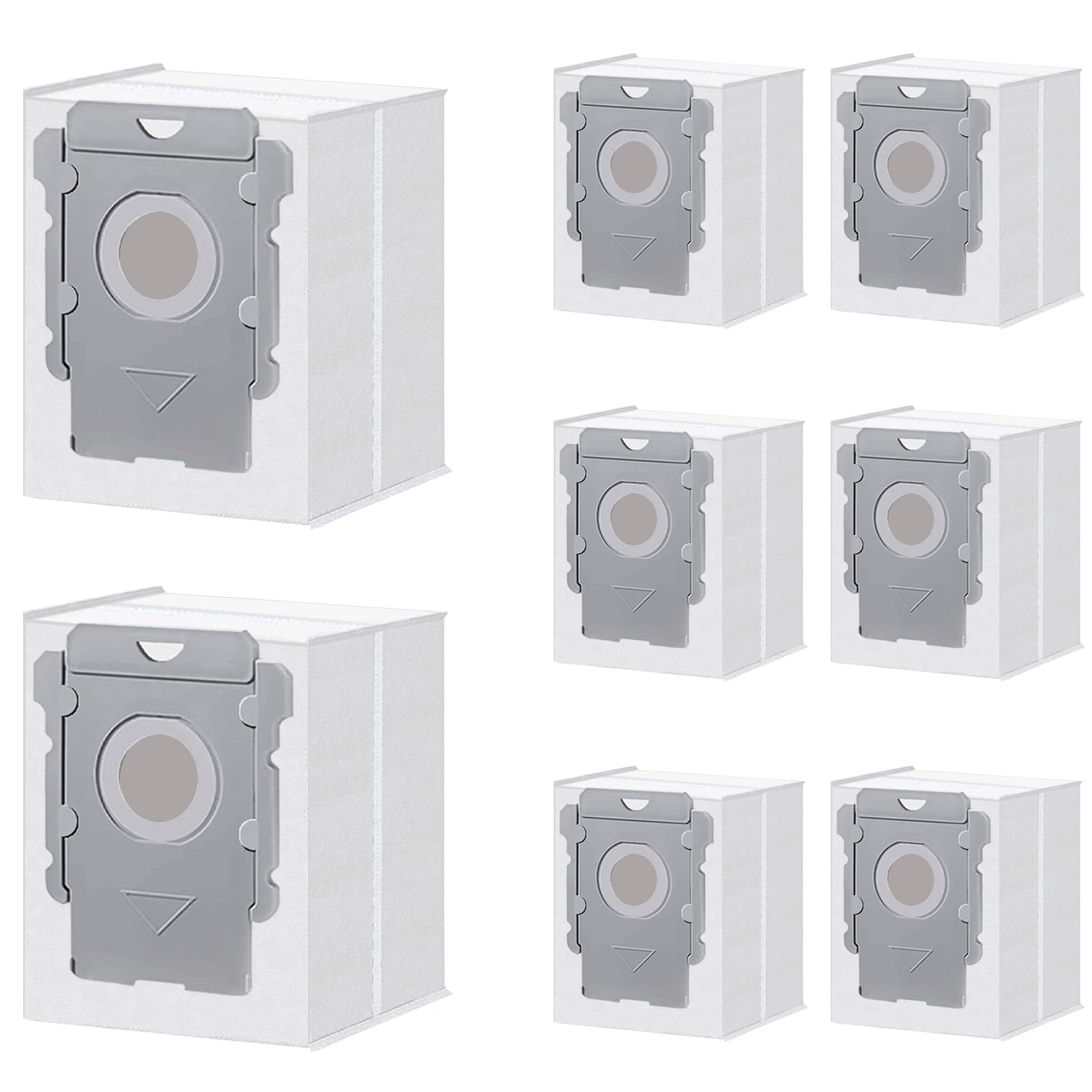 8 Packs Vacuum Bags for iRobot Roomba Clean Base i7, i7+, i8, i8+, i3, i3+, i4, i4+, i5, i5+ i6, i6+, j5, j5+, j6, j6+, j7, j7+, j8, j8+, s9, s9+, j9,