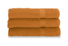 Gabel Face Towels, Pure Cotton Hydrophilic Sponge, 60 x 100 cm, Burnt, Set of 3