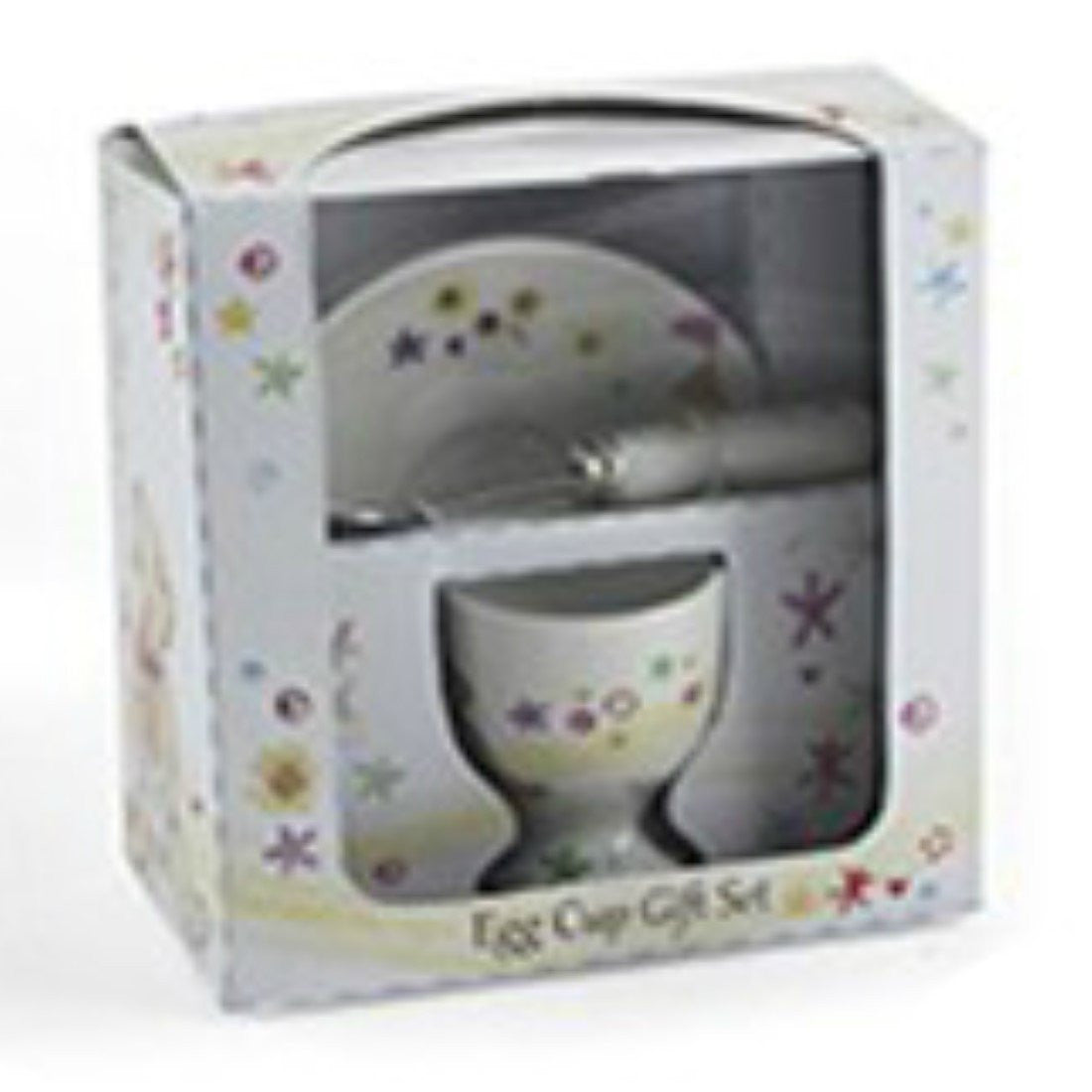 Little Bear Hugs Collection Egg Cup and Spoon Gift Set