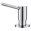 KRAUS Kitchen Soap or Lotion Dispenser with 17 oz. Large Capacity Bottle and Brass Pump in Chrome