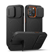SURITCH Magnetic Case Compatible with iPhone 13 Pro, Shockproof Bumper Case Slim Protective Cover with Slide Camera Cover and Adjustable